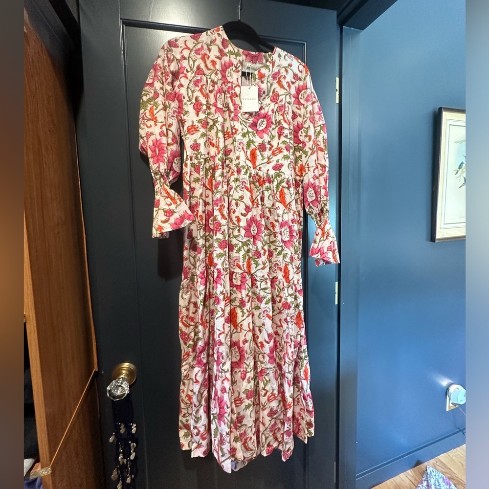 Nesara cotton floral dress, medium